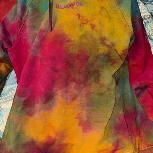 Lululemon Multicolor Tie-Dye Hoodie